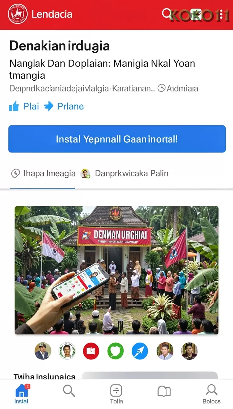 Cuplikan layar GARUDA138 — pengaturan akun